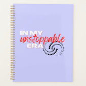 Niet te stoppen, in mijn niet te stoppen tijdperk planner (Voorkant)