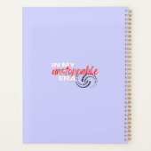 Niet te stoppen, in mijn niet te stoppen tijdperk planner (Achterkant)