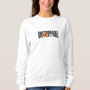 Niet te stoppen Inspirerend minimalistische typogr Trui