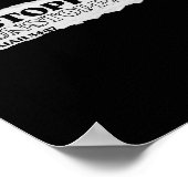 Niet te stoppen – Jesaja 54:17 Poster (Hoek)