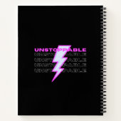 Niet te stoppen, Motivatie, Inspirerend Notitieboek (Achterkant)