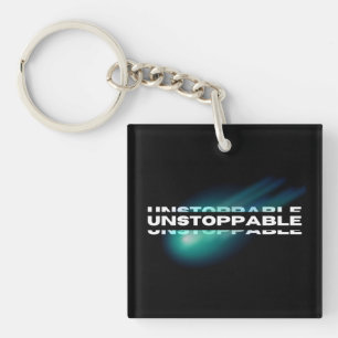 Niet te stoppen, Motivatie, Inspirerend Sleutelhanger
