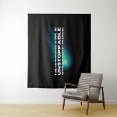 Niet te stoppen, Motivatie, Inspirerend Wandkleed (In situ)