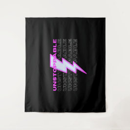 Niet te stoppen, Motivatie, Inspirerend Wandkleed