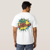 Niet te stoppen t-shirt (Achterkant volledig)
