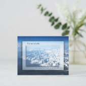 Niet tegen koorts en bloed briefkaart (Staand voorkant)