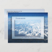 Niet tegen koorts en bloed briefkaart (Voorkant / Achterkant)