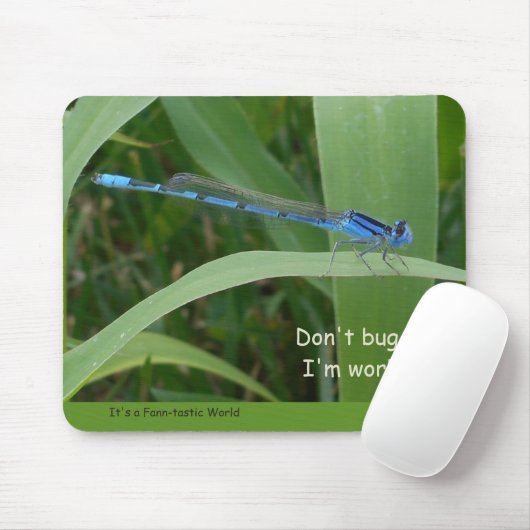 "Niet tegen me aankijken" Mousepad Muismat (Met muis)