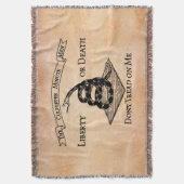 Niet tegen mij lopen deken (Voorkant Verticaal)