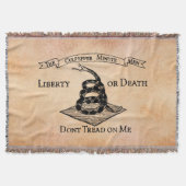 Niet tegen mij lopen deken (Voorkant)