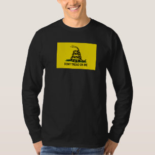Niet tegen mij lopen t-shirt