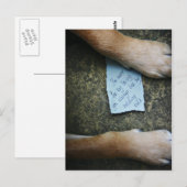 Niet tegenhouden (liefde) briefkaart (Voorkant / Achterkant)