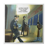 Niet tekst en Titanic Grapny Tegeltje (Voorkant)