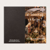 Niet teleurstellen - Atheïst Christmas Kaarten 25p (Buitenkant ongevouwen)