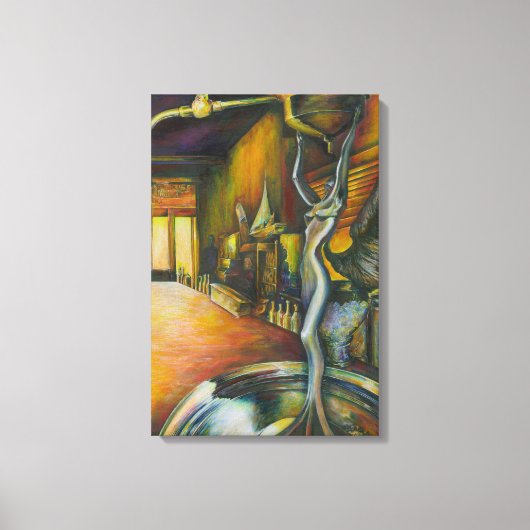 Niet tenzij je begint te neuriën. canvas afdruk (Voorkant)