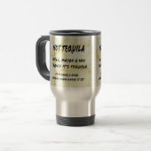NIET tequila Travel Mug Reisbeker (Voorkant links)