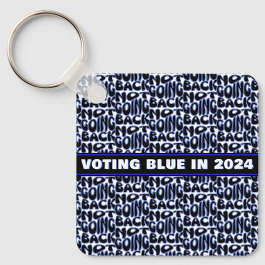 NIET TERUG GAAN SLEUTELHANGER (Voorkant)