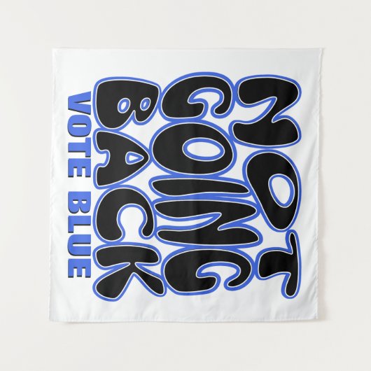 NIET TERUG GAAN WANDKLEED (Voorkant (horizontaal))