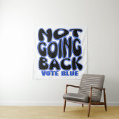 NIET TERUG GAAN WANDKLEED (In situ)