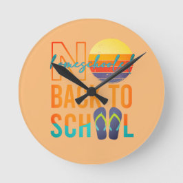 Niet terug naar school - thuisonderwijs ronde klok