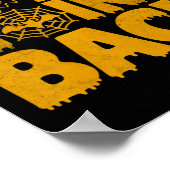 Niet teruggaan Stem Kamala Harris 2024 Halloween G Poster (Hoek)