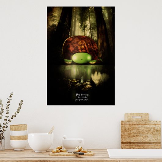 Niet tienerjaren, niet alleen poster (Keuken)