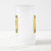 Niet toedienen aan de Ogres Matglas Bierpul (Center)