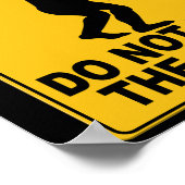 Niet toedienen aan de Ogres Poster (Hoek)