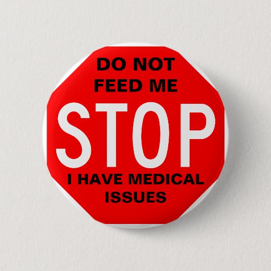 Niet toedienen aan mij Button (Voorkant)