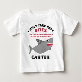 Niet toedienen van voedsel Allergy Alert Shark Shi