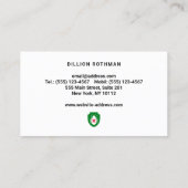 Niet-toxische bedwantsverdelger visitekaartje (Achterkant)