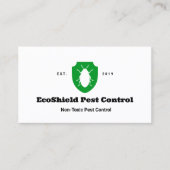 Niet-toxische plaagbestrijding Exterminator Visitekaartje (Voorkant)