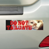 Niet trappelen - ik kijk naar je bumpersticker (Op auto)