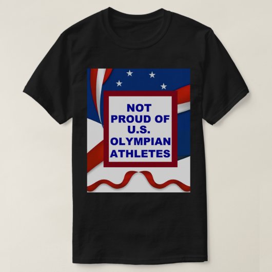 Niet trots t-shirt (Design voorkant)