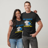 Niet uitgeschakeld Differently-aabled Down-syndroo T-shirt (Unisex)