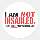 Niet-uitgeschakelde Sticker (Voorkant)