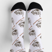 Niet uitstellen! White Rabbit Watch Wonderland Sokken (Top)