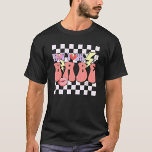 Niet uw baby Retro Sarcastic Anti-Valentijnsdag T-shirt