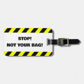 Niet uw bagagelabel (Voorkant horizontaal)