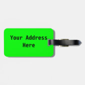 Niet uw Bagagelabel (Achterkant horizontaal)