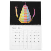 Niet uw gebruikelijke koffiepotten en blends kalen kalender (Feb 2026)