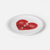 Niet Uw Habibi 3 Papieren Bordje (Gekanteld)