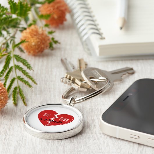 Niet Uw Habibi 3 Sleutelhanger (Zijkant)