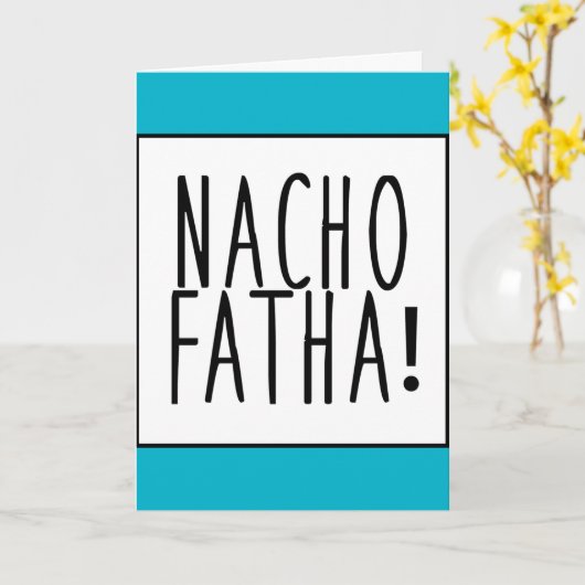 (Niet uw) Vaderdag Kaart (Gele Bloem)