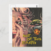 Niet van deze aarde -  film briefkaart (Voorkant / Achterkant)