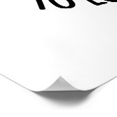 Niet van je houden, grappige kikkerpun poster (Hoek)