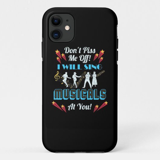 Niet van muzikale aard Case-Mate iPhone case (Achterkant)