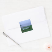 Niet van toepassing. Canada, Nova Scotia, Shelburn Vierkante Sticker (Envelop)