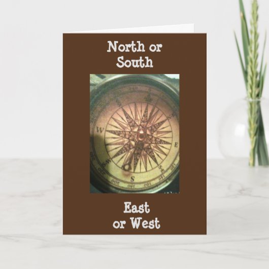 NIET VAN TOEPASSING WELKE RICHTING U NEEMT-*CONGRA KAART (Voorkant)