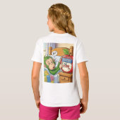 Niet vandaag, Alarm – Sleepy Monkey Mode 💤🙈 T-shirt (Achterkant volledig)